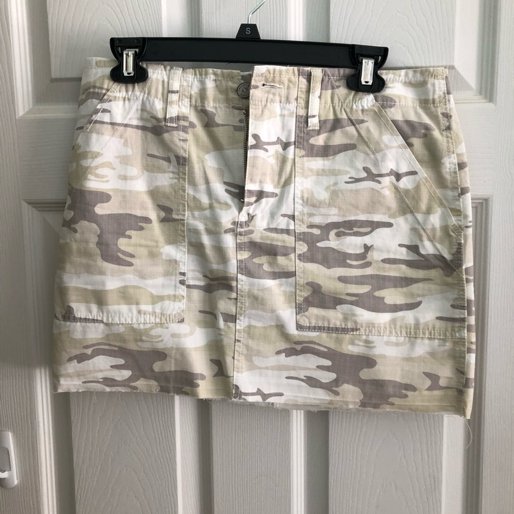 Cute Camo Mini Skirt